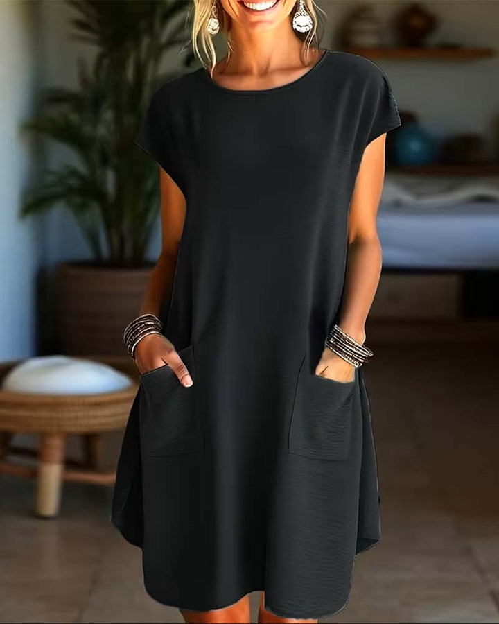 Tess - Abito T-shirt con Tasche