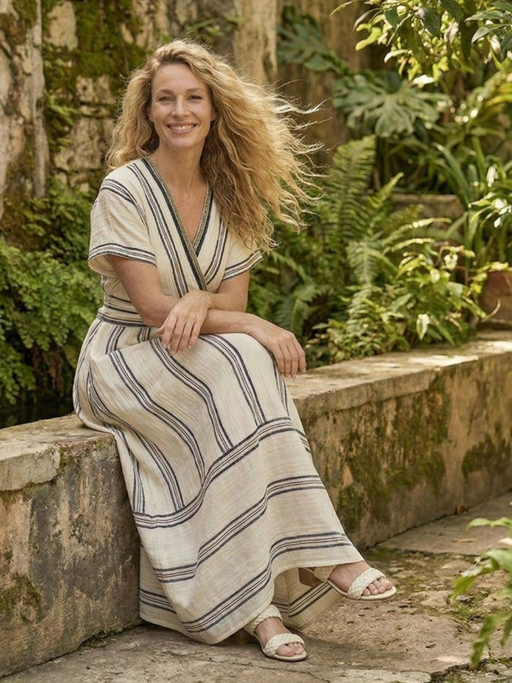 Milena | L'Abito delle Righe Delicate