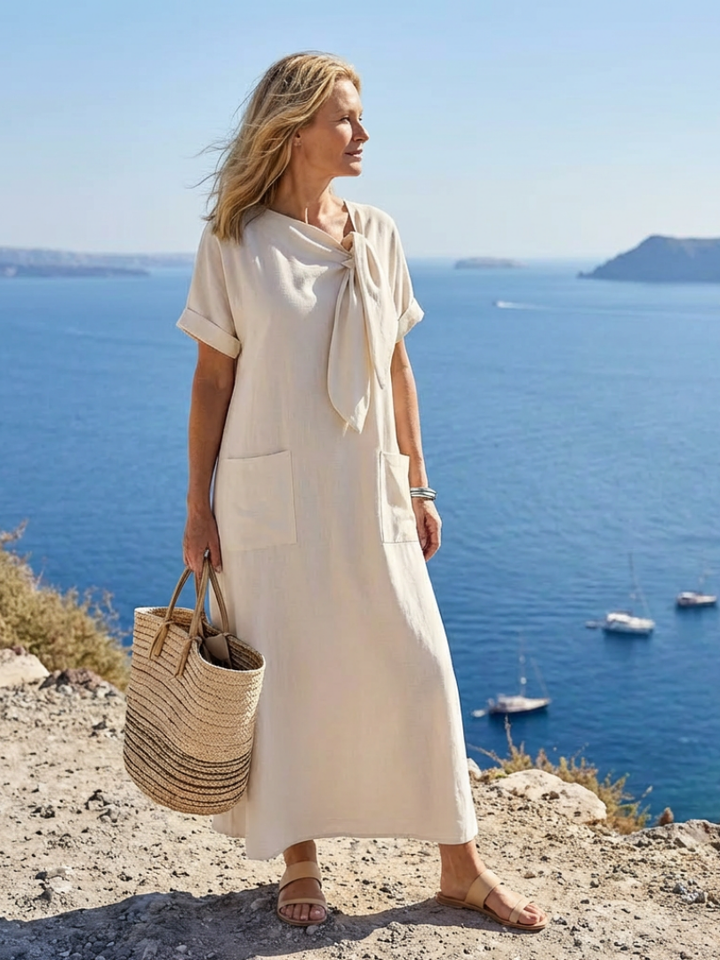 Cristina | L'Abito Maxi della Semplicità