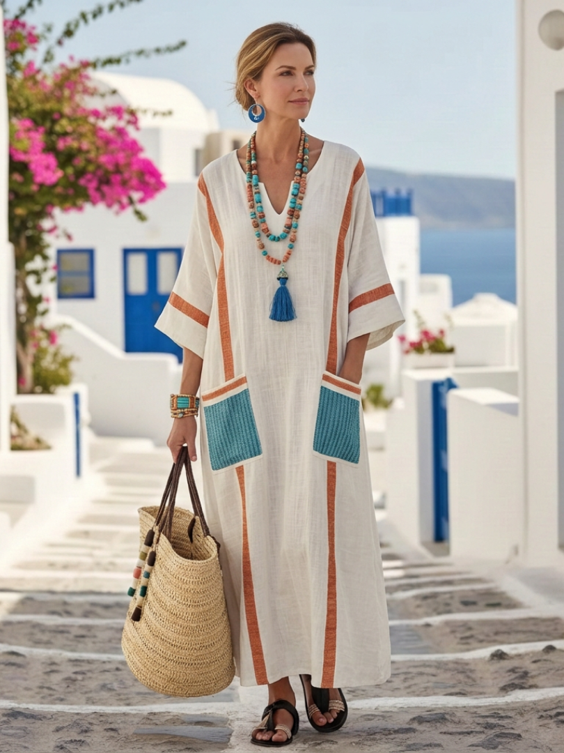 Dorotea | L'Abito Maxi del Tramonto