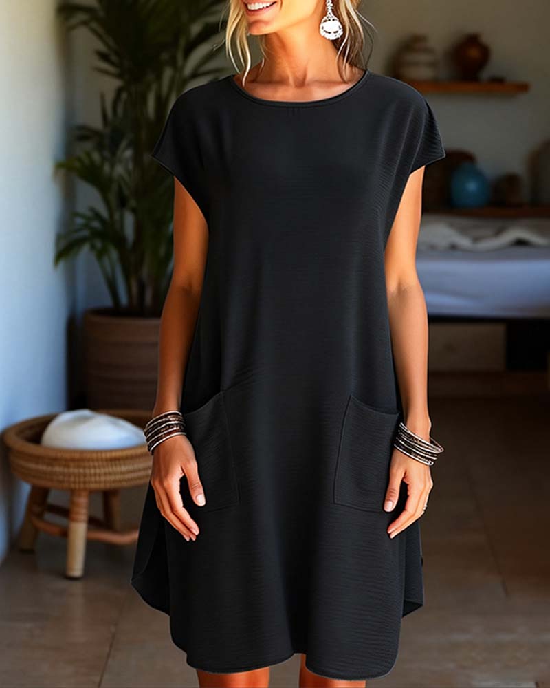 Tess - Abito T-shirt con Tasche